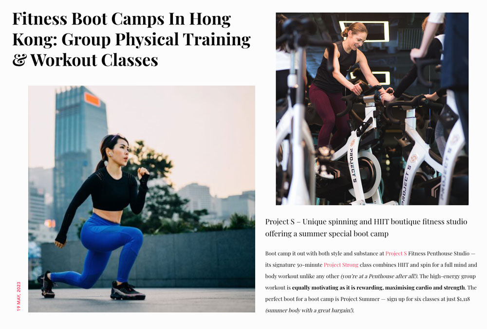 Fitness Boot Camps in HK