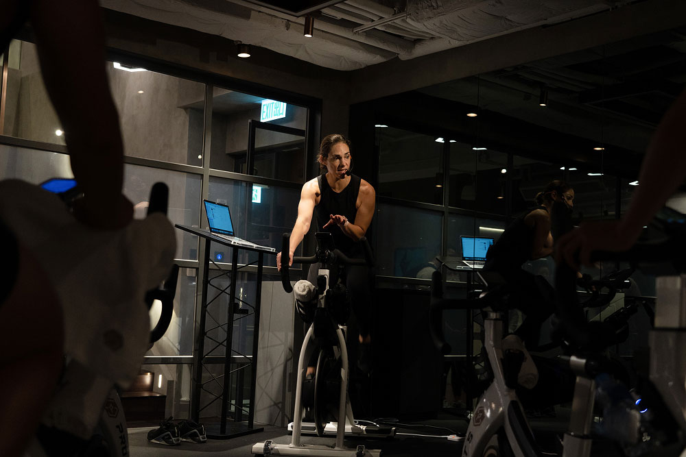 LesMills RPM class in Hong Kong