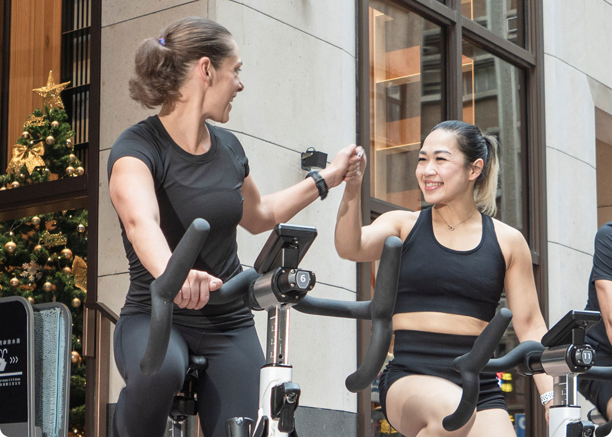 LesMills RPM class in Hong Kong